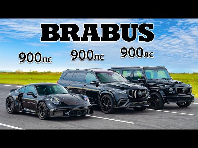 Кто победит в заезде: Brabus 900 Rocket R или же AMG с 900 л.с?