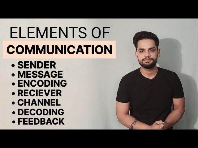 Elements of communication Process of communication Sender message channel encoding decoding feedback