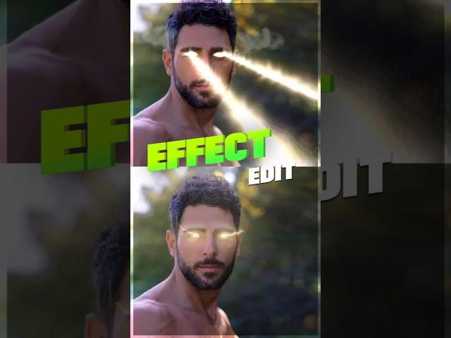 Eye Fire Effect Tutorial  Neon Eyes Effect Android #edit