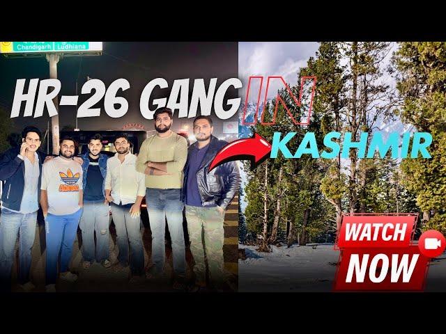 Kashmir Trip With HR-26 GANG Surprise in End ​⁠@PanwarBrothers