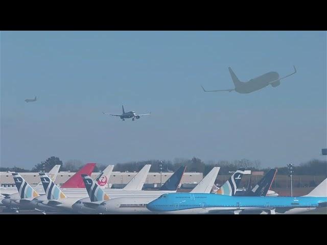 MCI Planespotting LIVE! Day 2 Plane Spotting Highlights #247 at Kansas City International Airport