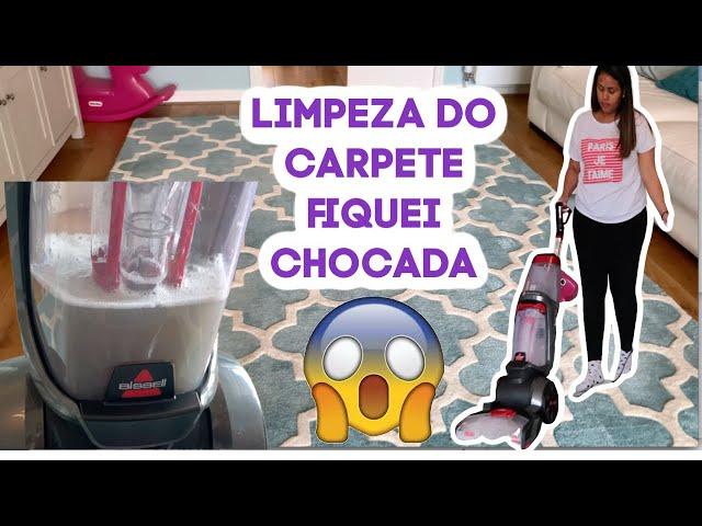 HOW DID I CLEAN DRY CARPET AT HOME IN ENGLAND | VLOG | BISSEL REVIEW