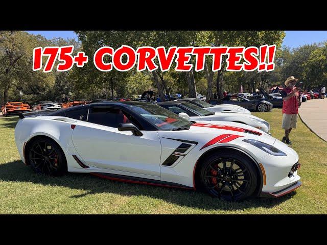 So Many CRAZY CORVETTES In One Place!!