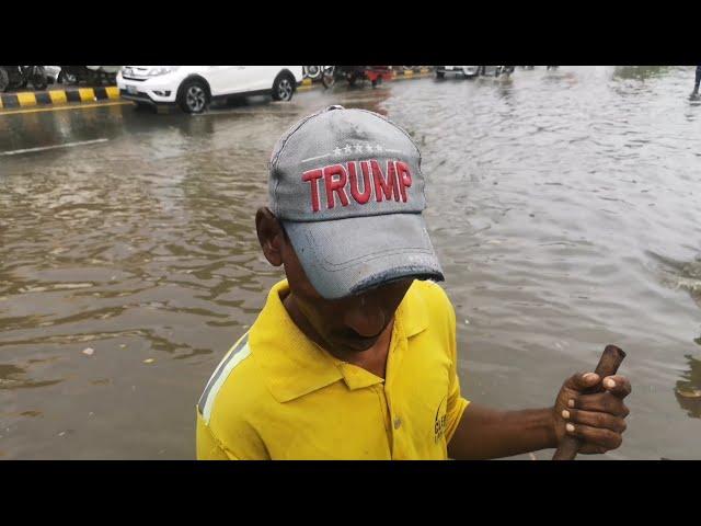 Trump Nay Barish ka Pani Saaf Kiya || Lahore Barish