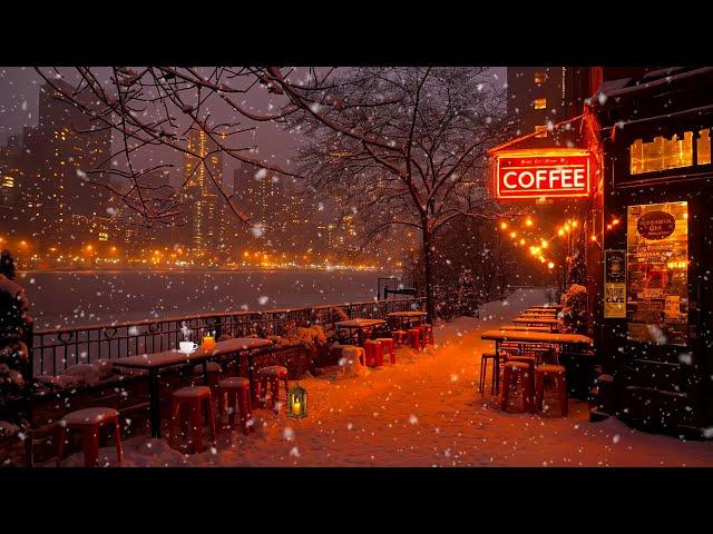 Smooth Night Jazz Music That Makes You Feel Comfortable - Relaxing Winter Jazz Music Dispels Fatigue