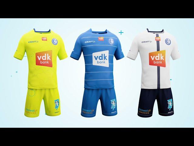  KAA GENT NEW SHIRTS 2021-2022