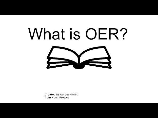 What is OER?