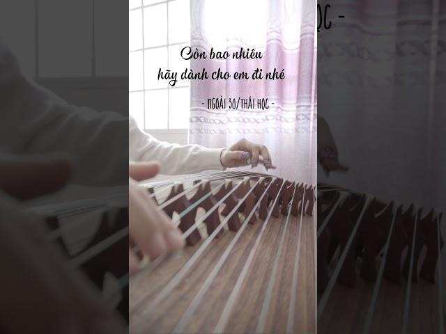 Ngoài 30 - Thái Học || Tien Vivy Guzheng #shorts