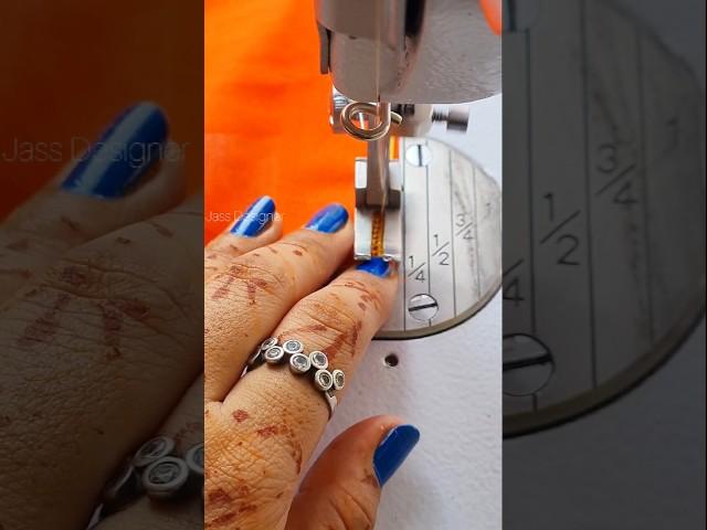 Who Knew This Combo Works! Sewing Tips And Tricks | Jass Designer | asmr #Shorts #jassdesigner #sew