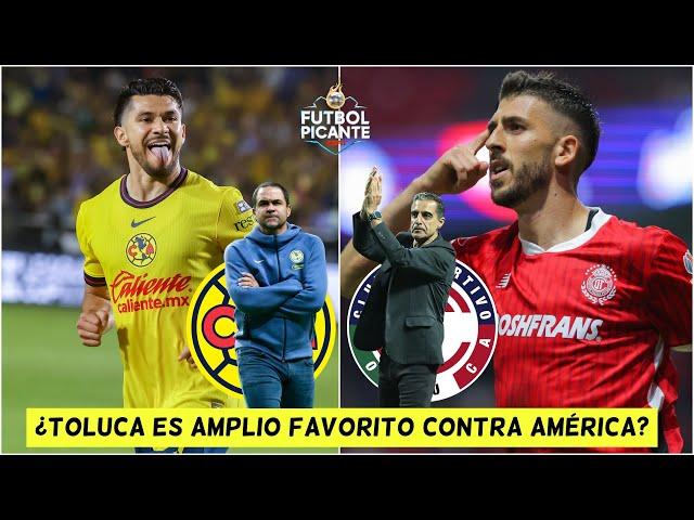 AMÉRICA en busca de REVANCHA ante TOLUCA en LIGUILLA. HENRY MARTIN, el GRAN AUSENTE | Futbol Picante