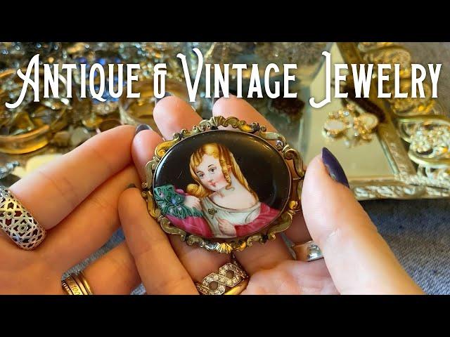 Antique & Vintage Jewelry Haul ️