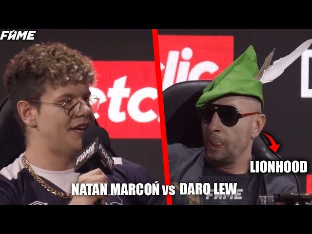 Natan Marcoń vs Daro Lew | Listwa na F2F | I Konferencja Fame MMA 18