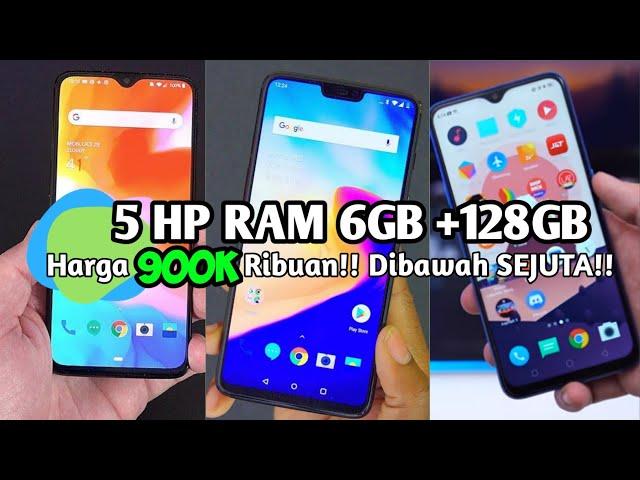 5 HP GAMING Harga 900 Ribuan!! | RAM 6GB + 128GB Dibawah sejutaan!!! By ervika official