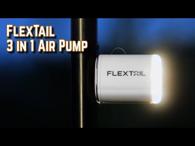 Small but Mighty! FlexTail Tiny Pump 2X: 3 in 1 Pump, Vacuum, Light