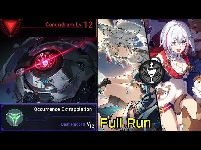 Conundrum Lv.12 Feixiao & Topaz Elation Path Occurrence Extrapolation Dice Full Run