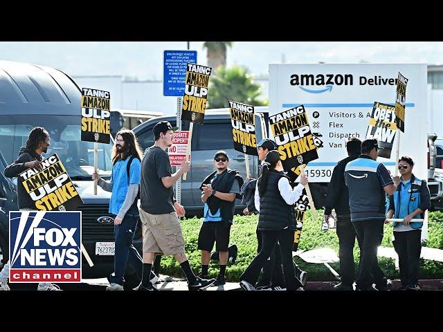 'MAXIMUM DISRUPTION': It's 'obvious' why Amazon workers are striking now