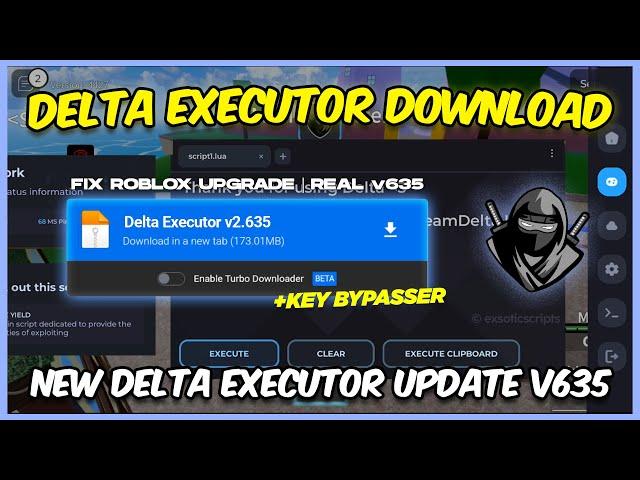 [NEW] Delta Executor Mobile Update V635 | Best Roblox Executor (Mobile & Emulator)