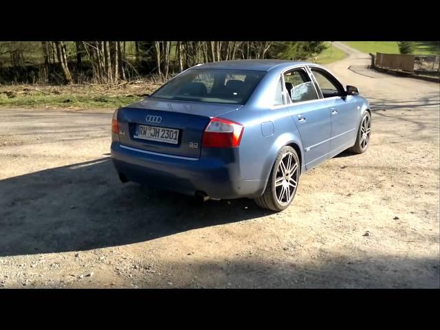 Audi A4 B6 3.0 Quattro V6 30V S-Line mit BN-Pipes Anlage ab KAT. Super Sound in real