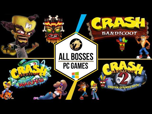 Crash Bandicoot – All Bosses / Крэш Бандикут – Все Боссы