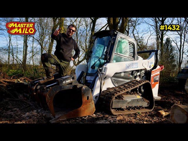 Dit is een fantastische machine! (Bobcat T66 schranklader) #1432