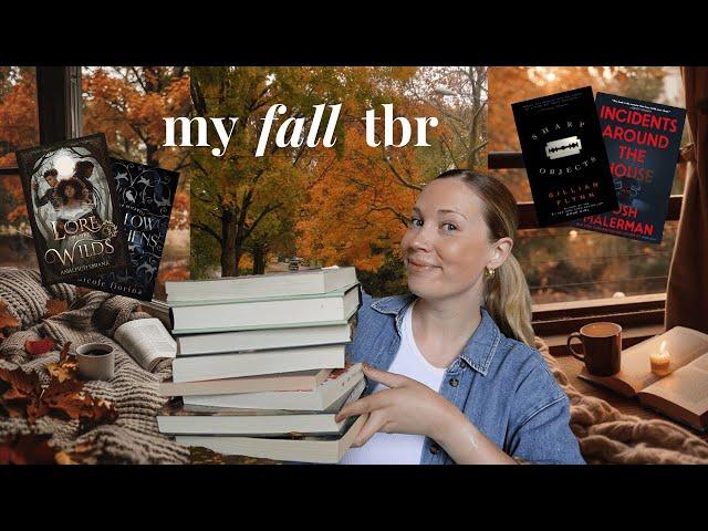 all of the books I want to read this Fall 