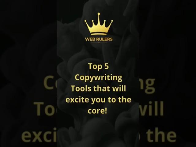 Top 5 copywriting tools to improve your copywriting skills #digitalmarketing #copywriting #content