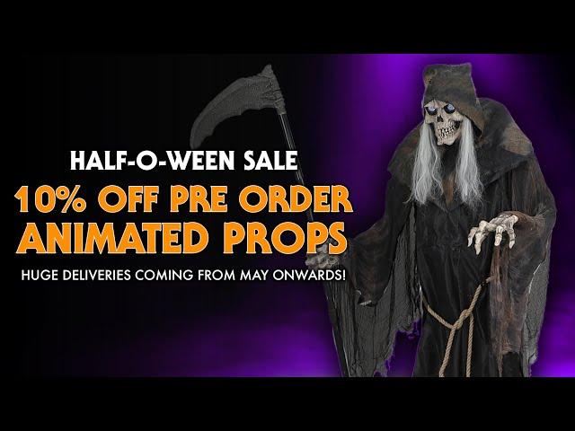 Half-o-ween Pre-Order Sale Range at Mad About Horror