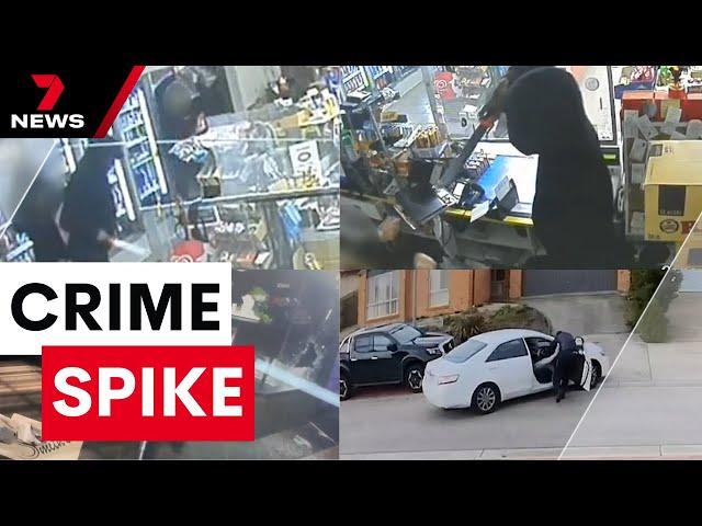 Rise in crime across Victoria hits highest level on record | 7NEWS