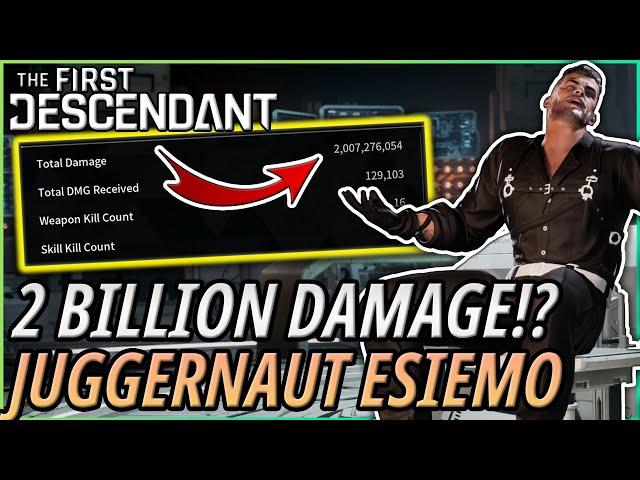 Juggernaut Esiemo is a MONSTER in 400%'s! | The First Descendant Guide