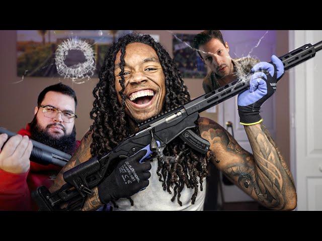 ASMR | ** INSANE GUN SOUNDS WITH THE HOMIES** With @RaffyTaphy and @CapBaileyASMR For Sleep