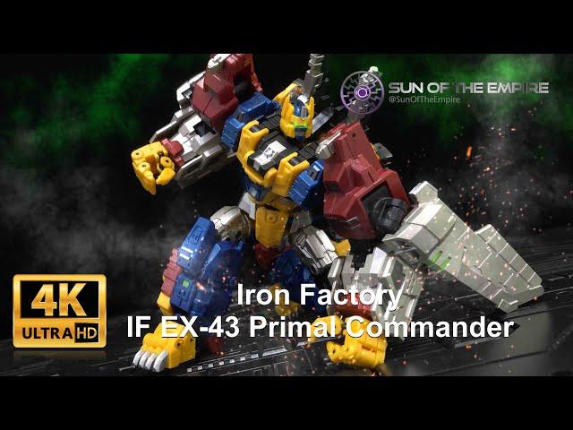 Iron Factory IF EX-43 Primal Commander | Legends Class Optimal Optimus Unboxing Q.Review 206