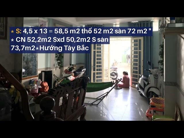 Bán nhà quận 9/bđs thủ đức đường 339 Phước Long B Quận 9  Ngang 4,5 S 58,5 m2