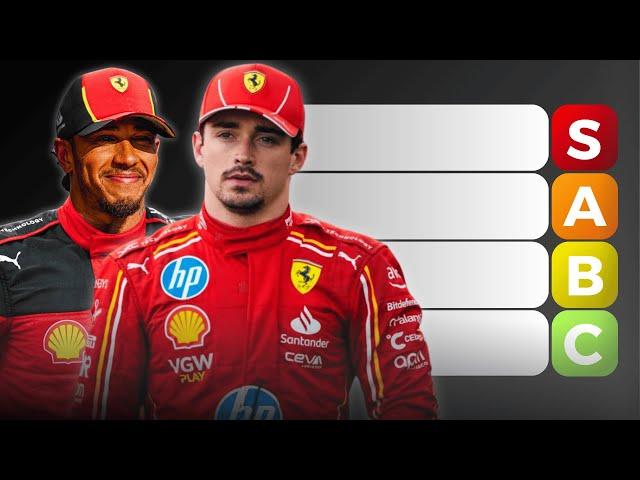 The ULTIMATE 2025 F1 Driver Line-Ups Tier List