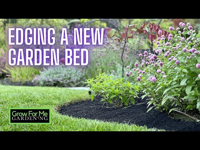 Edging a New Garden Bed, Fall Planting, and Cleanup || Grow For Me 5b