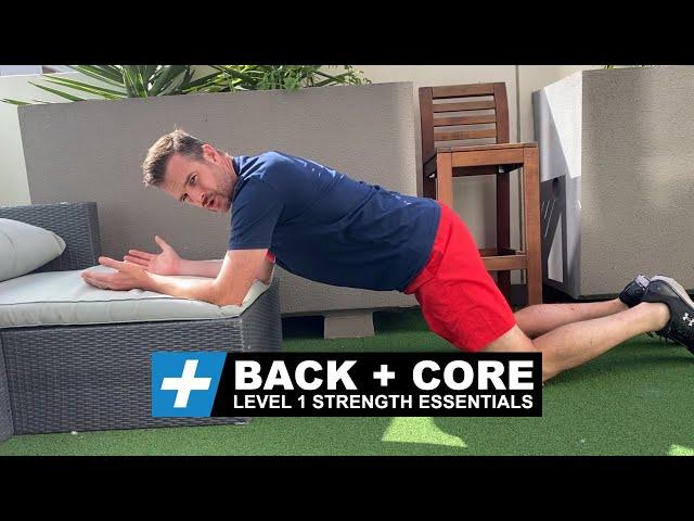 Back + Core Home Rehab Pt.1 - Strength Essentials | Tim Keeley | Physio REHAB