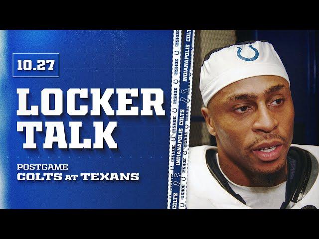 Locker Talk: Jonathan Taylor and Dayo Odeyingbo | Week 8 at Texans