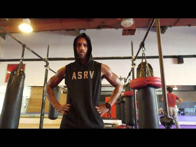 Aaron Toney - Heavy bag conditioning at JAM