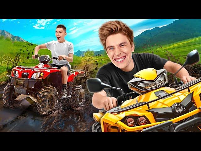 24 Hours on QUAD BIKES Challenge !