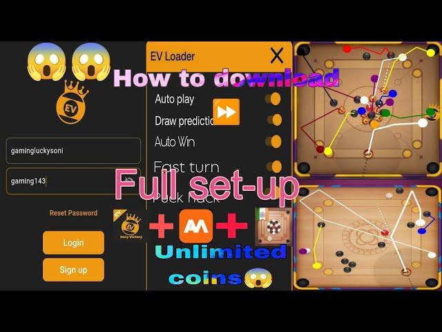 Carrom Pool: The EV Loader Hack Explained | Auto Play hack