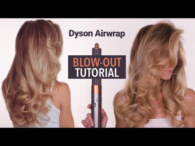 Trying the DYSON AIRWRAP for a 90's Blowout! | Shonagh Scott