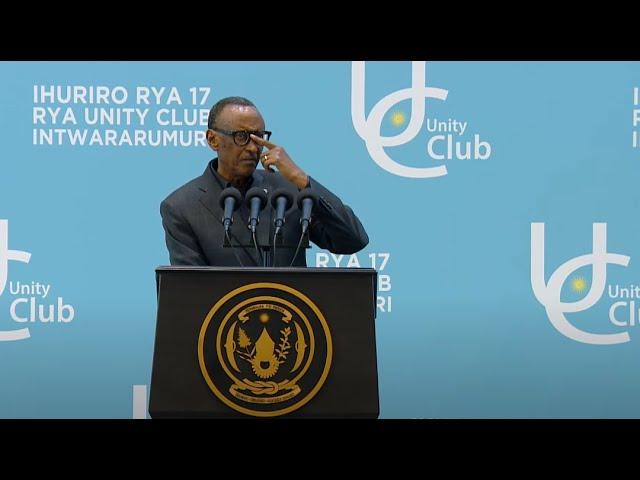 LIVE:  Ijambo rya Perezida Paul Kagame | Ihuriro rya 17 rya Unity Club Intwararumuri |