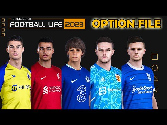 Option File Winter Transfer Efootball Life 2023 | Teguh Tanker
