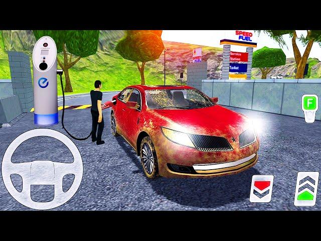 Gas Station 2 Highway Service: Car Wash - 4x4 SUV Driving in City Simulator - Android GamePlay #3