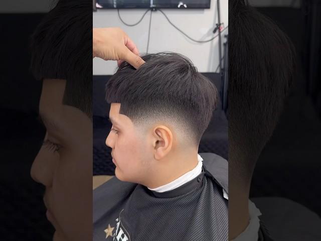 LEARN TO FADE : MID DROP FADE #barber #tutorial #asmr