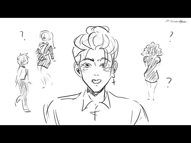 Опрос Коли и Влада (неудавшийся) - OC Animatic/раскадровка