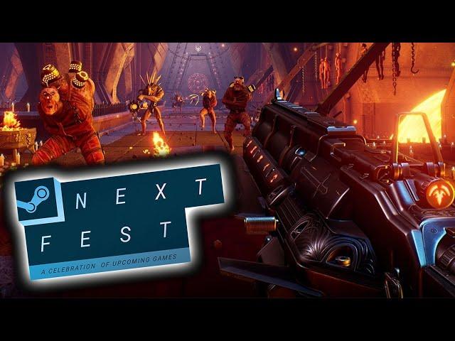 BEST FPS Games! Steam Next Festival - Scathe - Turbo Overkill - Neon White