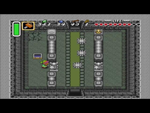 Me playing: The Legend of Zelda: A Link to the Past - Dark Palace