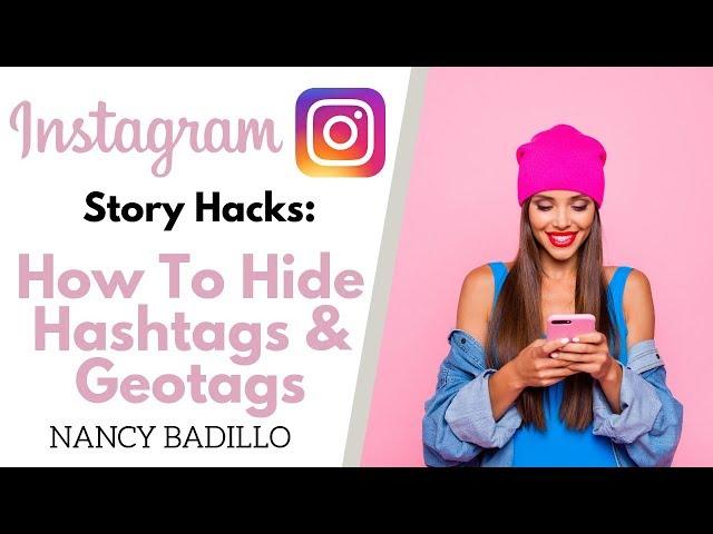 Instagram Story Hacks | How To Hide Hashtags Geotag | Social Media Marketing