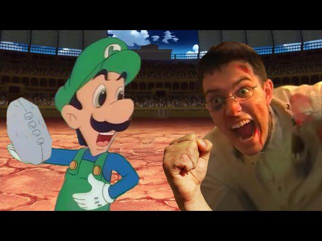 Epic Battle between Mama Luigi and AVGN!