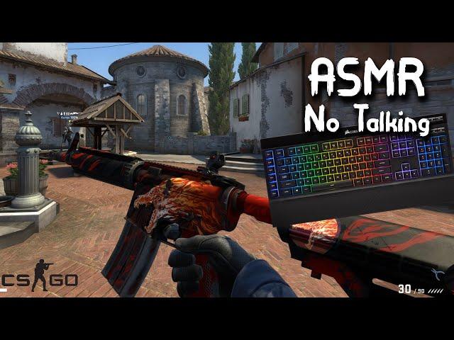 ASMR Gaming | CSGO COMPETITIVE | Keyboard Sounds + No Talking